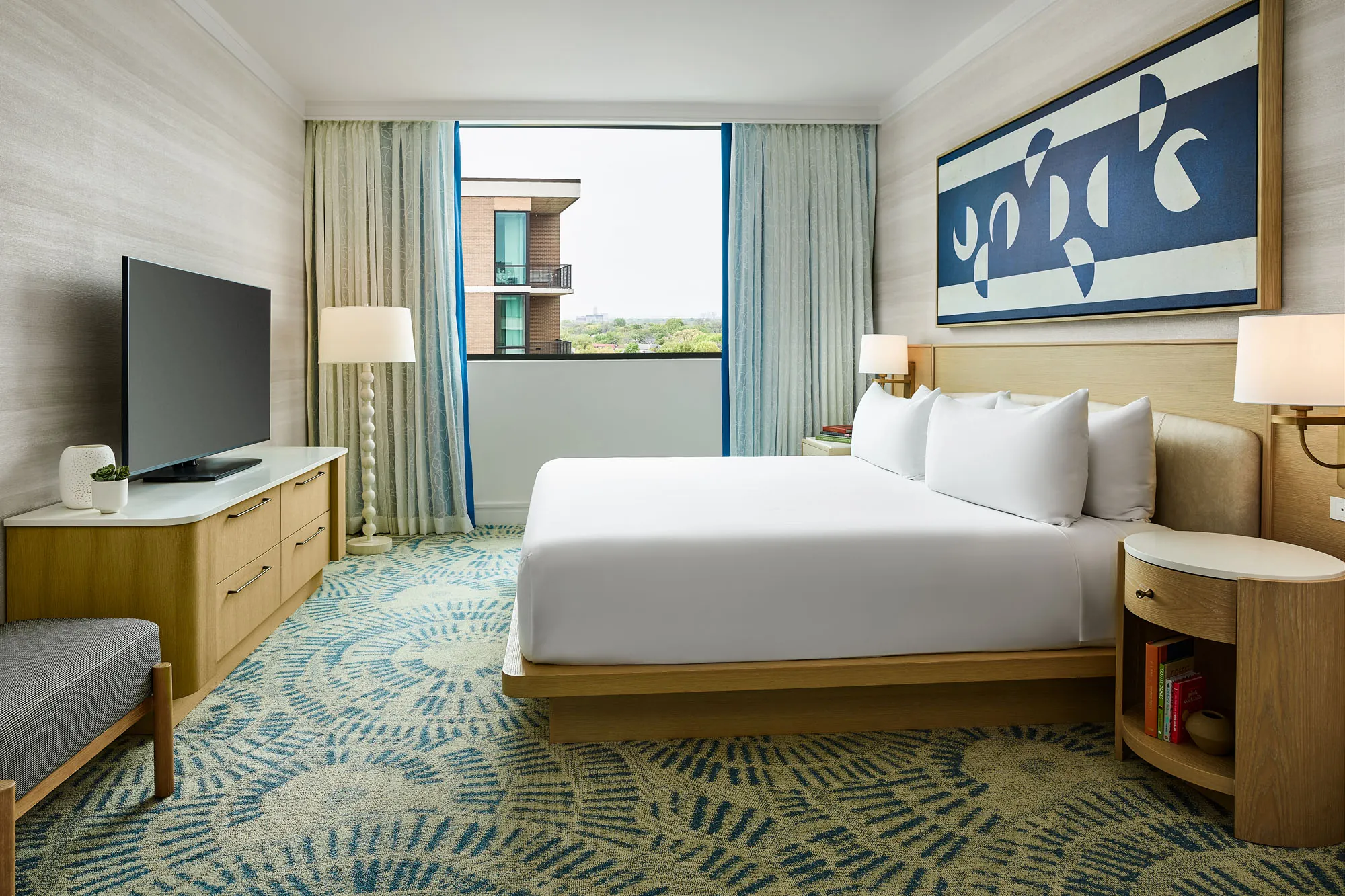 Highland Dallas King Suite Bedroom