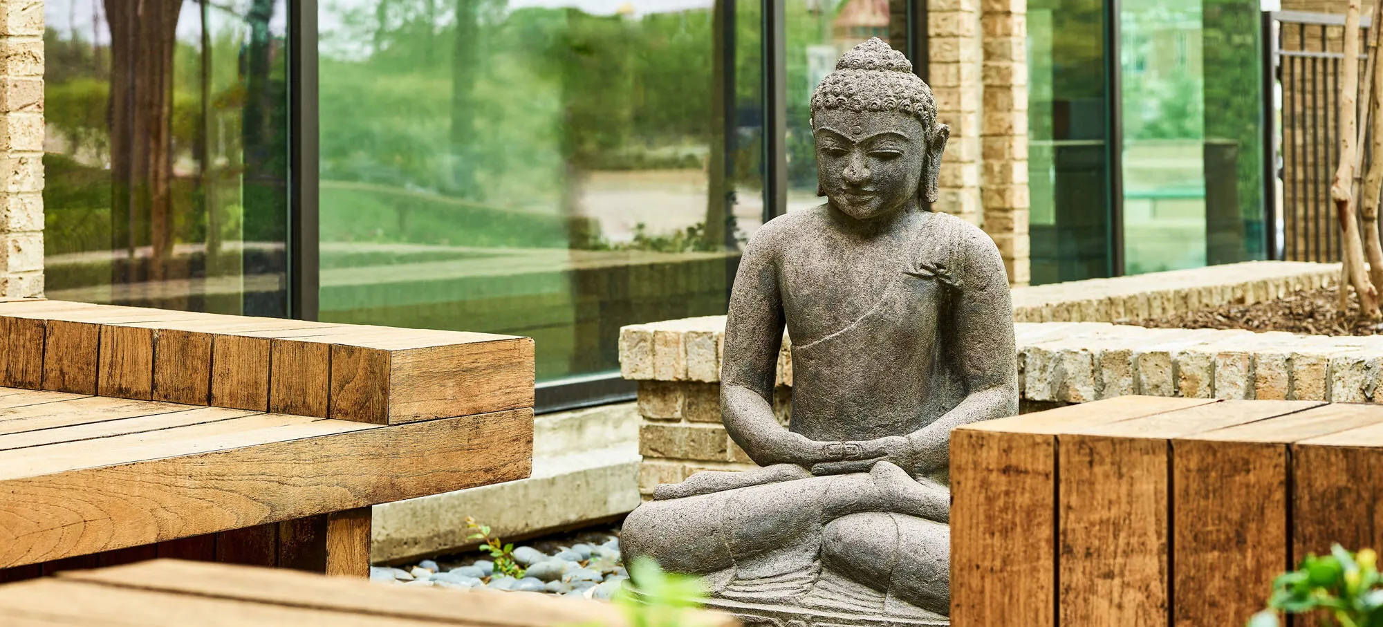 HighlandDallas-Public-Landscaping-Buddha-