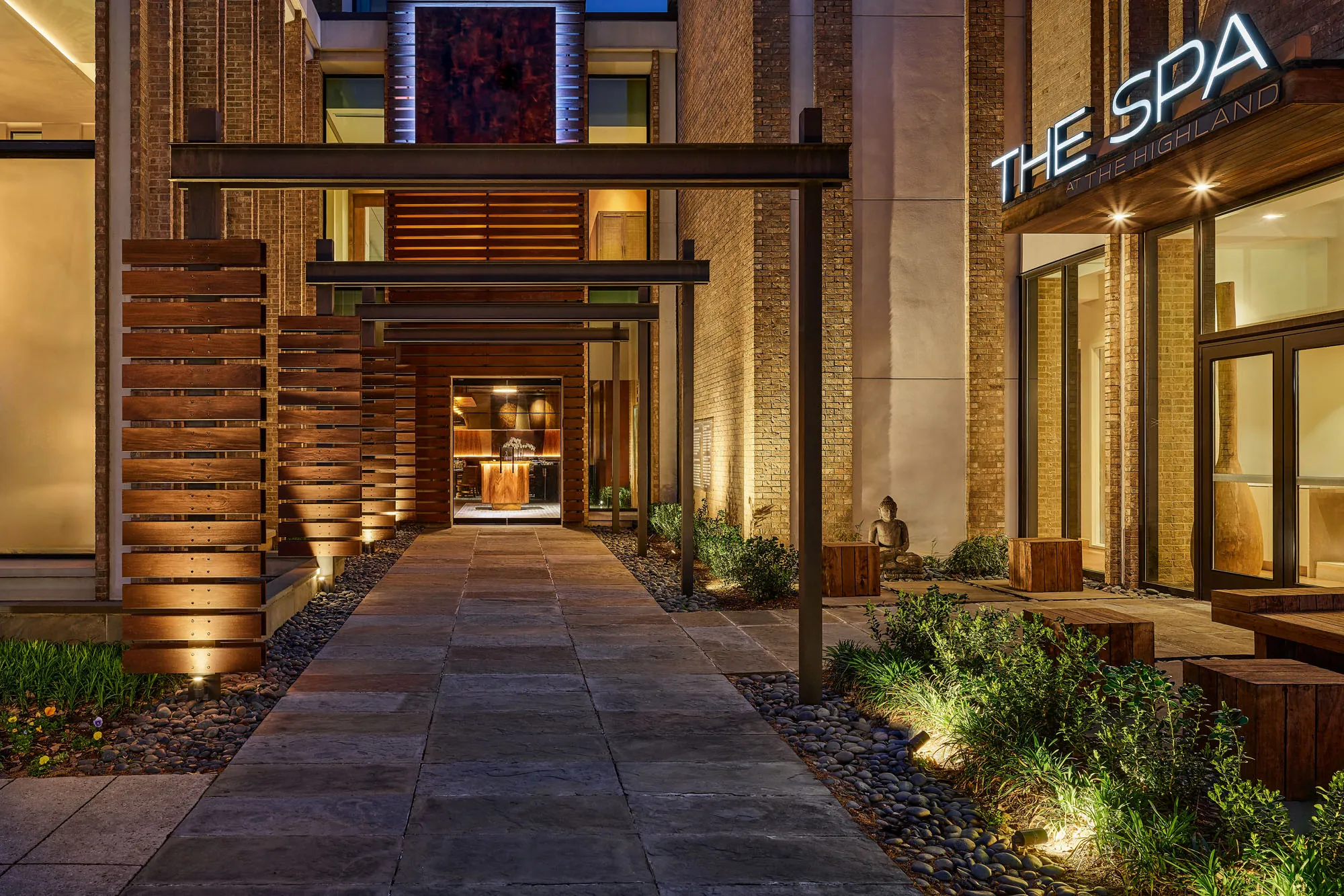 Highland Dallas Public Restaurant Entrance
