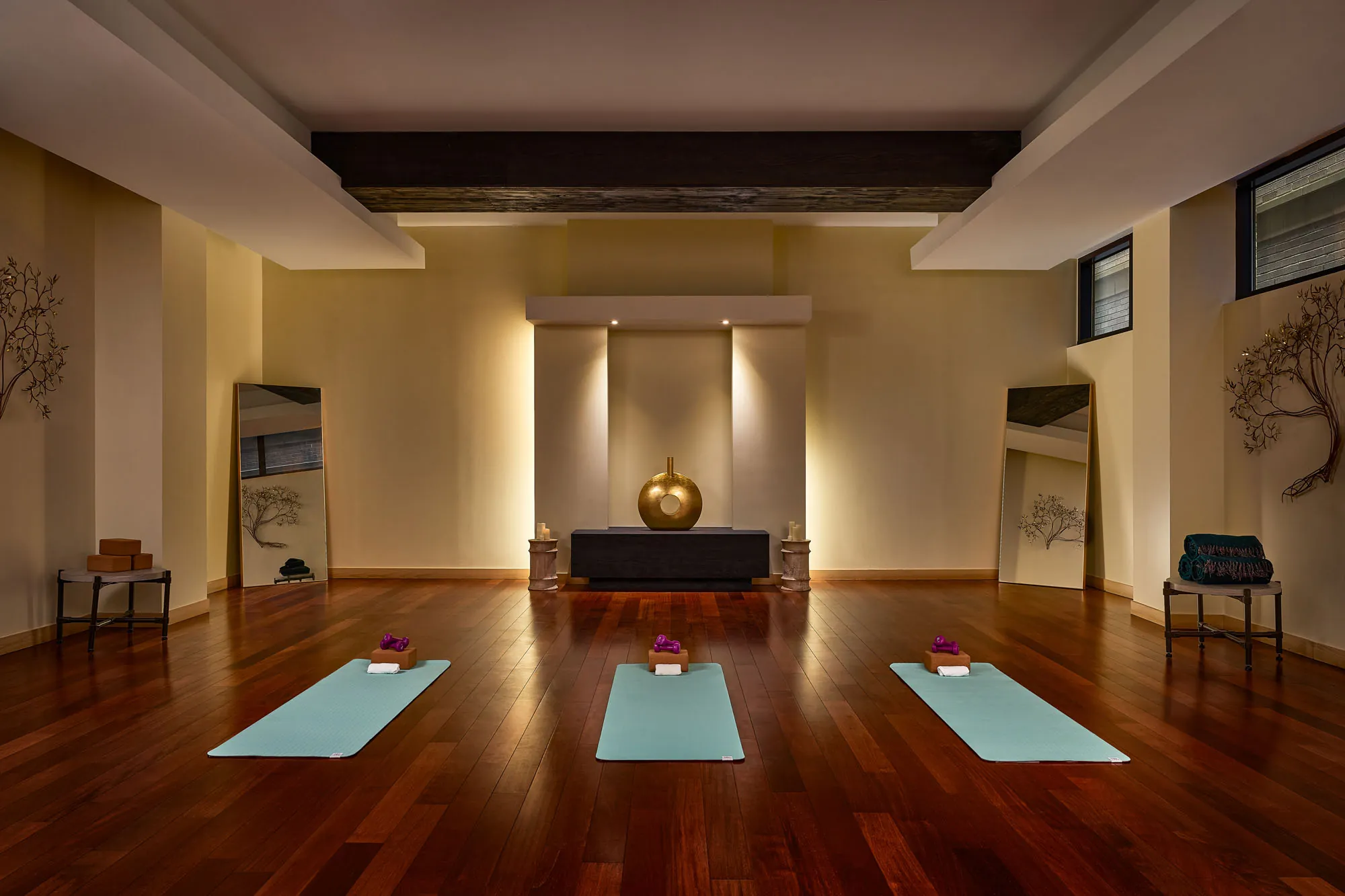 Highland Dallas Spa Yoga Room
